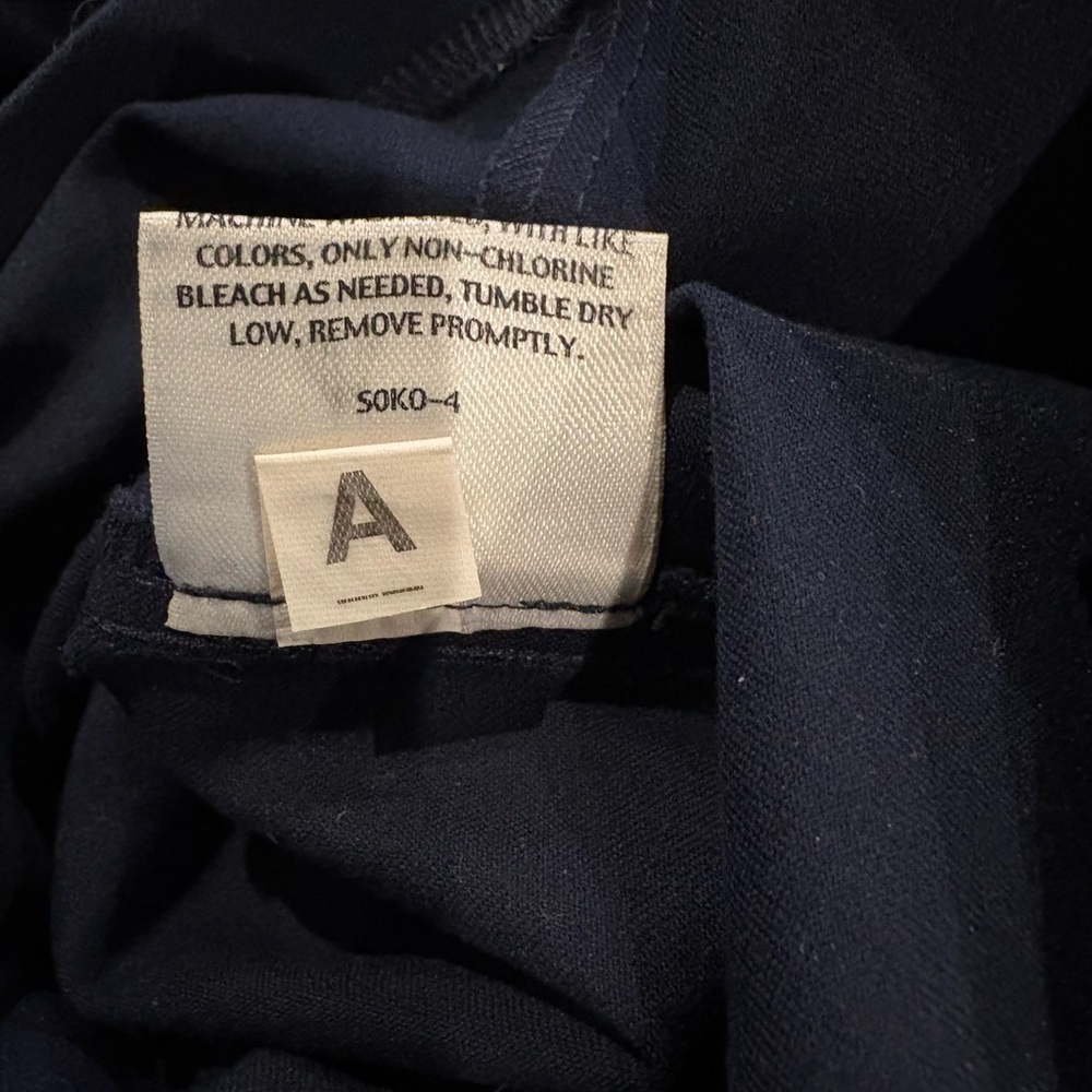 Eileen Fisher  Deep Blue Dress Pants - Picture 6 of 13